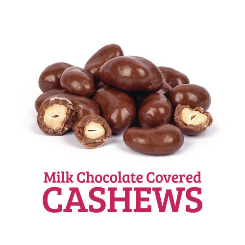 Wellsley Farms Milk Chocolate Covered Cashews 44 Oz Jar