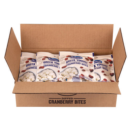 Ocean Spray Greek Yogurt Dipped Cranberry Bites Cranberry/yogurt 5 Oz Bag 12/Case