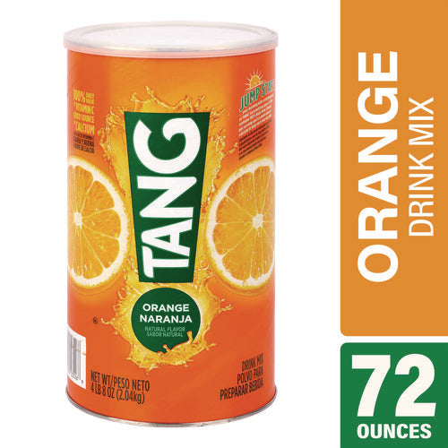 TANG Orange Drink Mix Orange 72 Oz Tub