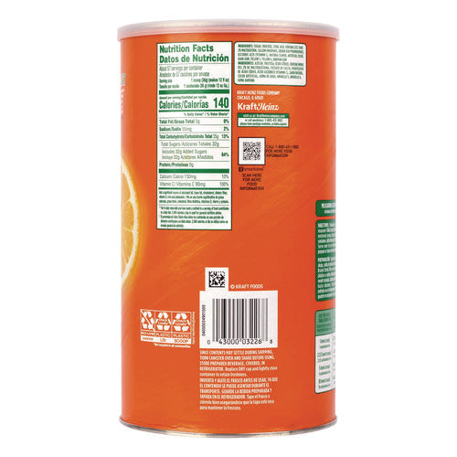 TANG Orange Drink Mix Orange 72 Oz Tub