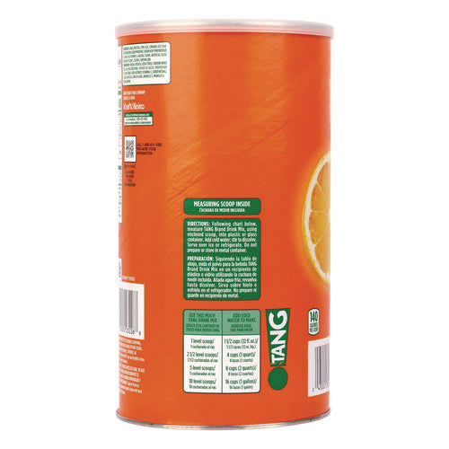 TANG Orange Drink Mix Orange 72 Oz Tub