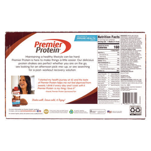 Premier Protein Chocolate Shake 11 Oz 15/Case