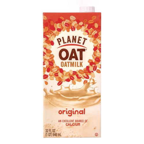 Planet Oat Original Oat Milk Cartons 32 Oz Carton 6/Case
