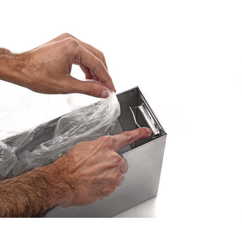 Alpine Industries Recessed Commercial Paper Towel Dispenser With 2 Gal Waste Receptacle 28x4.3x14 Stainless Steel