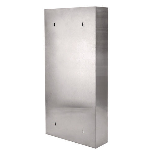 Alpine Industries Stainless Steel Surface-mounted Paper Towel Dispenser With Waste Receptacle 28x4x14