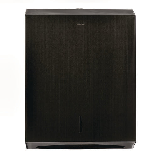 Alpine Industries Vertical C-fold/multi-fold Paper Towel Dispenser 14.5x4x11.2 Antique Nickel