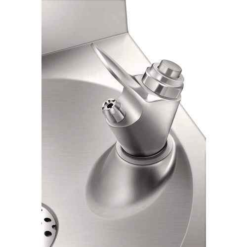 Alpine Industries Wall-mounted Indoor/outdoor Water Fountain Single-level Non-filtered Non-refrigerated Silver