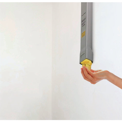 Alpine Industries Tri-fold Multi-lingual Pop-up Wet Floor Sign 2.95x2.55x20 Yellow