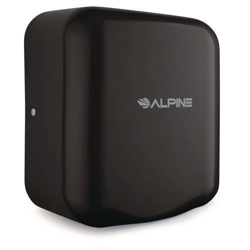 Alpine Industries Hemlock Commercial Automatic 120v Hand Dryer 6.69x11.41x12.31 Stainless Steel Black