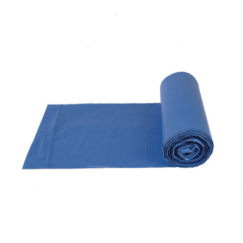 Inteplast Group High-density Commercial Can Liners 60 Gal 18 Mic 40"x48" Blue 200/Case