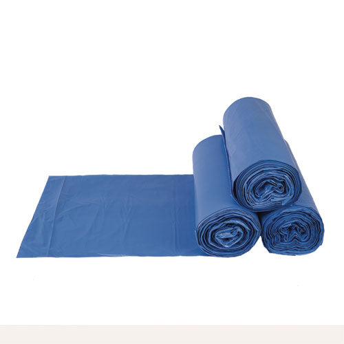 Inteplast Group High-density Commercial Can Liners 60 Gal 18 Mic 40"x48" Blue 200/Case