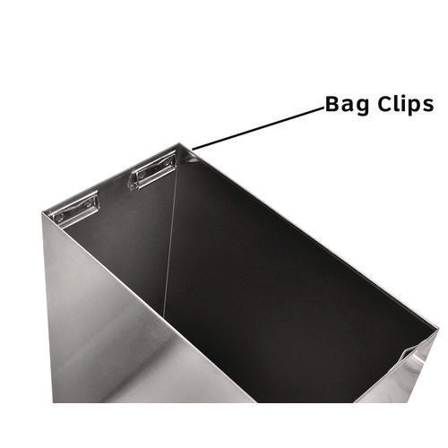 Alpine Industries Stainless Steel Recessed Paper Towel Dispenser With Waste Receptacle 56x4x17