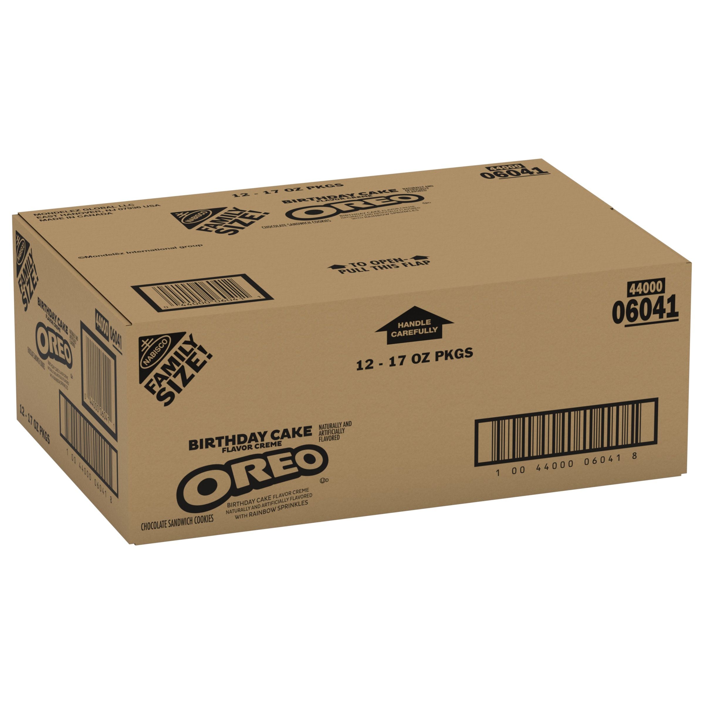 Oreo Birthday Cake Cookie-17 oz.-12/Case MPN# 06041 – Round Eye Supply