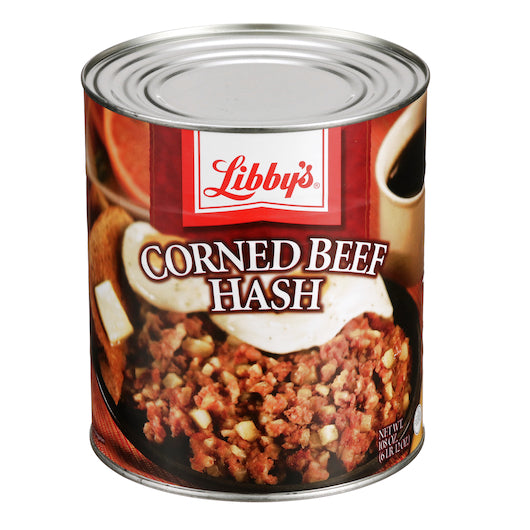 Libby's Hash Corned Beef-108 oz.-6/Case
