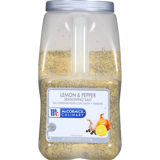 Mccormick Spice Lemon Pepper Pepper Seasoning-7.5 lb.-3/Case