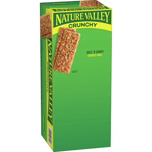Nature Valley Oats 'N Honey Crunchy Granola Double Bar-41.72 oz.-6/Case