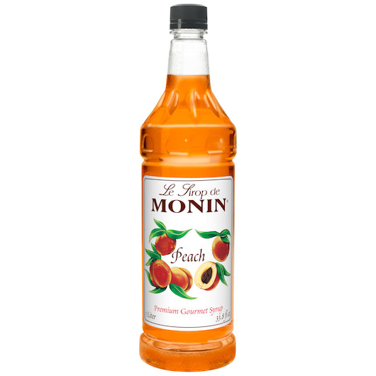 Monin Kosher Peach-1 Liter-4/Case