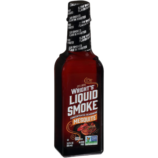 Wright's Mesquite Liquid Smoke-3.5 fl oz.-12/Case