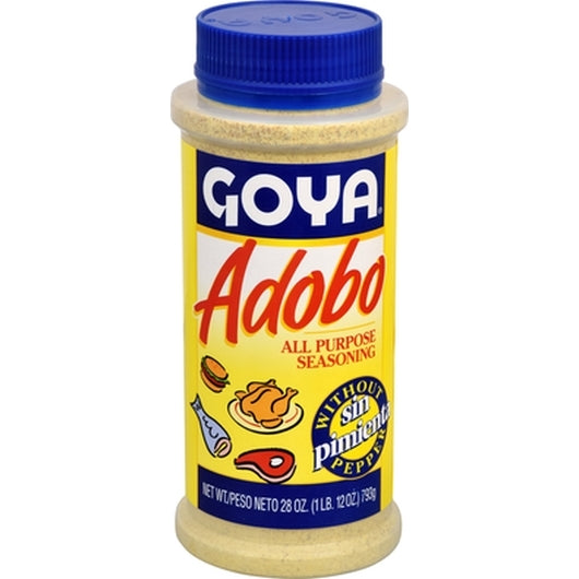 Goya All Purpose Adobo Without Pepper-28 oz.-12/Case