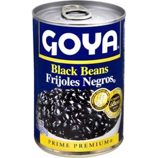 Goya Black Beans Can-15.5 oz.-24/Case