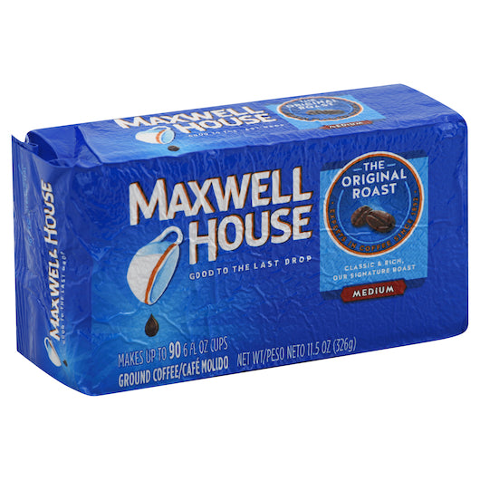 Maxwell House Coffee Maxwell House Ground Roast Medium-11.5 oz.-12/Case