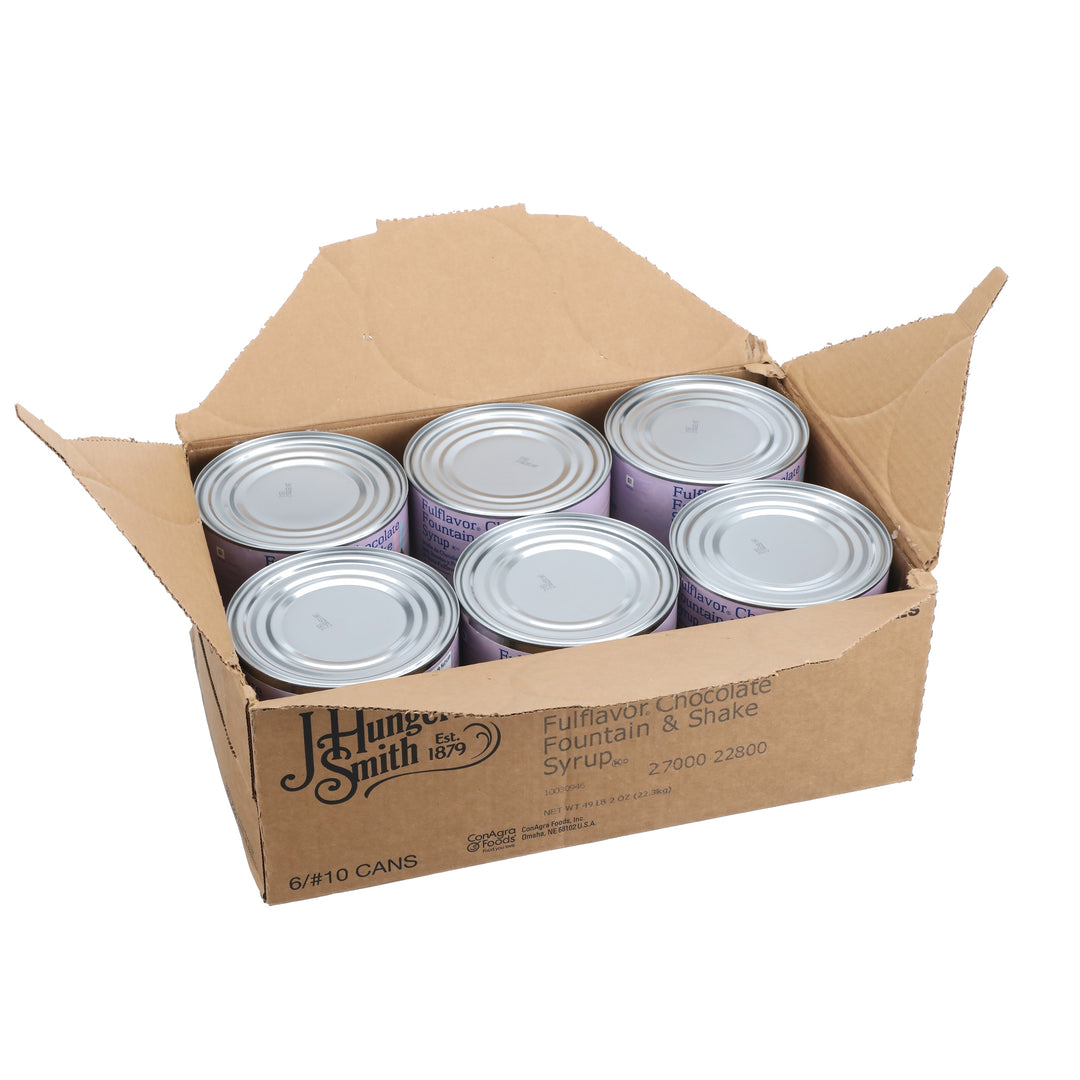 Jhs Syrup Chocolate Fountain & Shake Fulflavor-96 oz.-6/Case