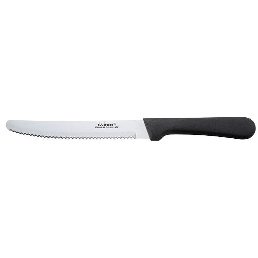 Winco Steak Knife With 5 Inch Polypropylene Handle-1 Dozen