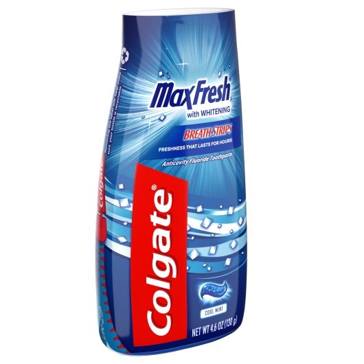 Colgate Max Fresh With Whitening Cool Mint Liquid Toothpaste-4.6 oz.-12/Case