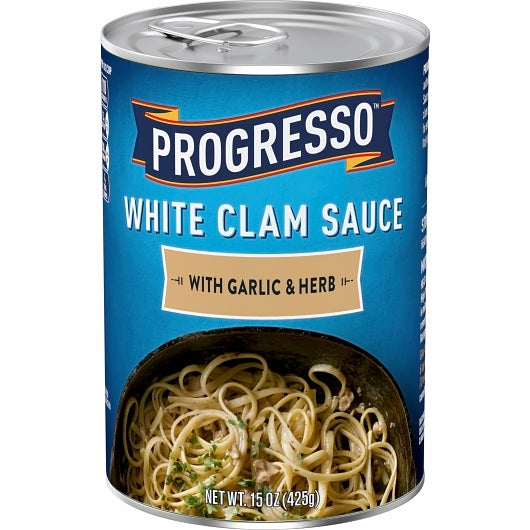 Progresso White Clam With Garlic & Herb Sauce-15 oz.-12/Case