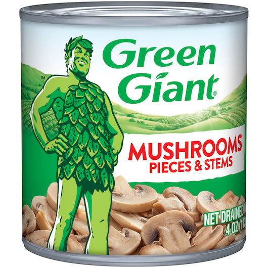 Green Giant Green Giant Vegetable Mushroom Pieces & Stems-4 oz.-24/Case