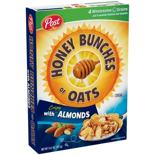 Post Cereal Almond-48 oz.-4/Case