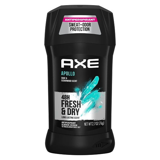 Axe Invisible Solid Apollo Deodorant-2.7 fl oz.-6/Box-2/Case