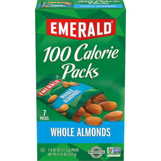 Emerald Natural Almonds 100 Calorie .63 12/4.34 Oz.