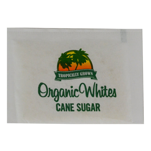 Organic Whites Sugar Naturally White Packets-2.8 Gram-2000/Case