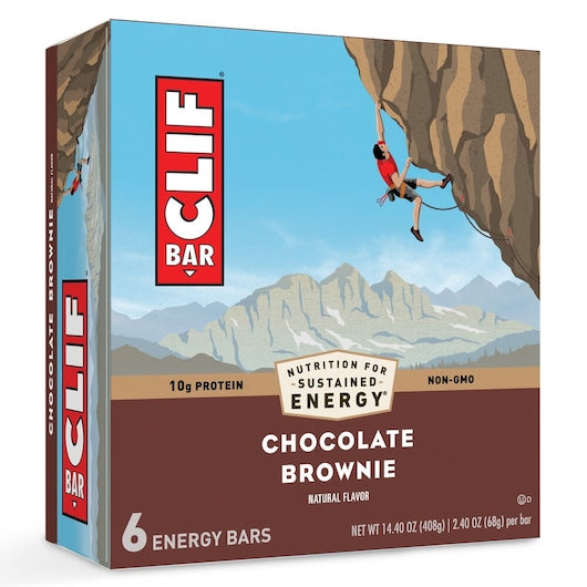 Clif Clif Stacked Bar Chocolate Brownie 6 Pack-6 Each-6/Case
