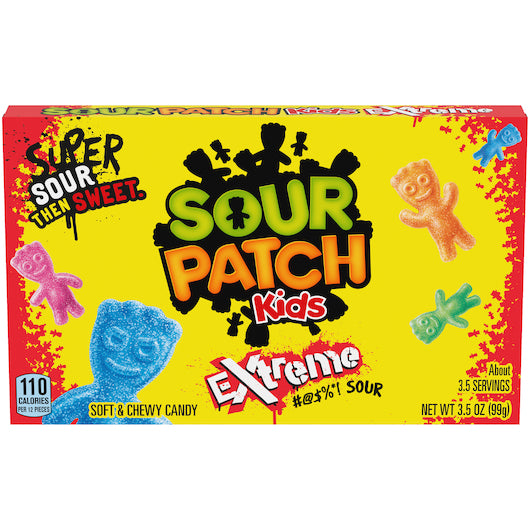 Sour Patch Kids Fat Free Gummy Candy-3.5 oz.-12/Case