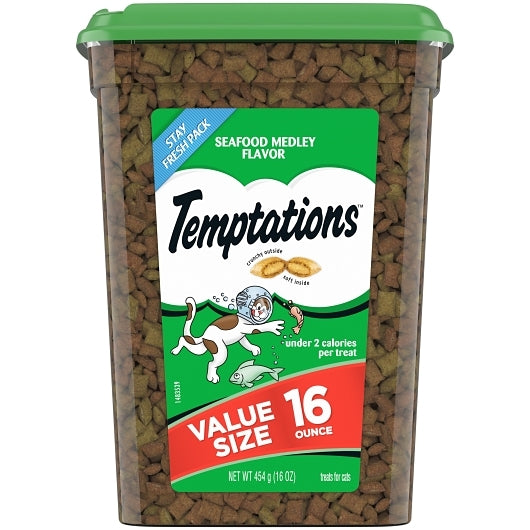 Whiskas Temptations Seafood Medley Value Pack 4/16 Oz.