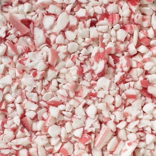 Mint Twists Red & White Mint Twists Natural Crushed-15 lb.-1/Case