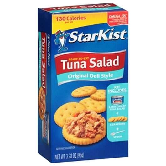 Starkist Ready-To-Eat Orignal Deli Style Tuna Salad-3.28 oz.-12/Case