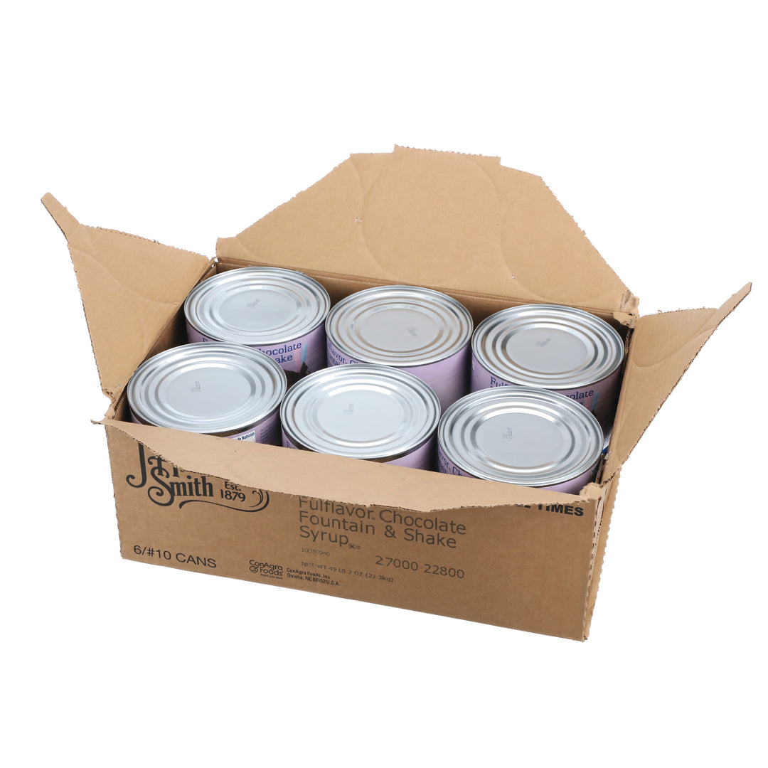 Jhs Syrup Chocolate Fountain & Shake Fulflavor-96 oz.-6/Case