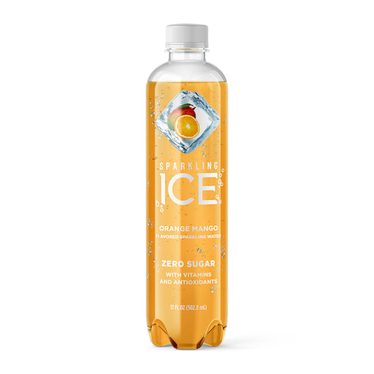 Sparkling Ice Orange Mango Flavored Sparkling Water-17 fl oz.-12/Case