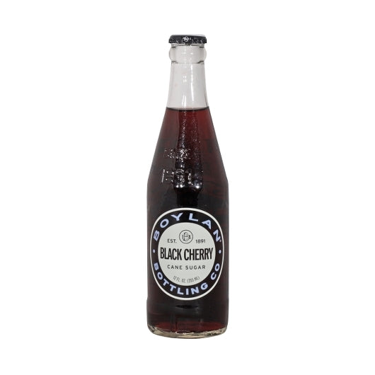 Boylan Bottling Loose Case Black Cherry Soda-12 fl oz.-24/Case