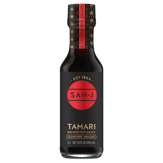 San-J International Tamari Soy Sauce Gluten Free-10 oz.-6/Case