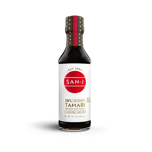 San-J International Tamari Reduced Sodium-10 fl oz.s-6/Case