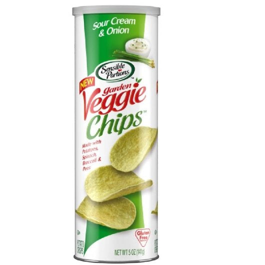 Hain Gourmet Garden Vegetable Chip Sour Cream & Onion-5 oz.-12/Case
