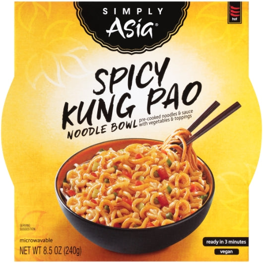 Simply Asia Noodle Bowl Spicy Kung Pao-8.5 oz.-6/Case