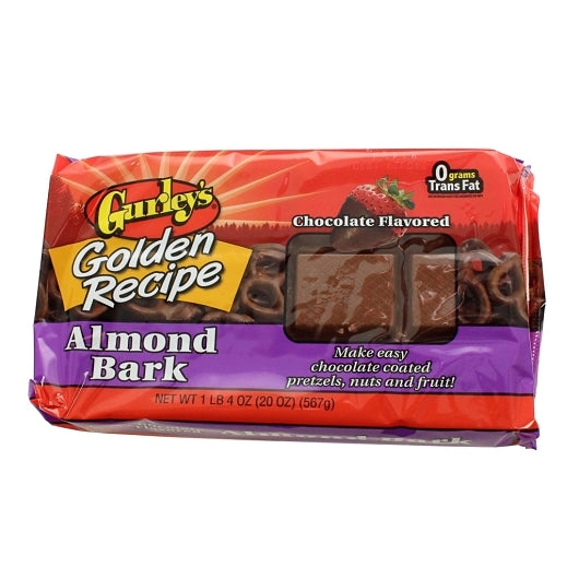 Gurley's Chocolate Almond Bark-20 oz.-12/Case