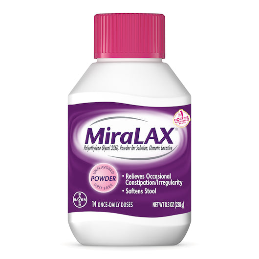 Miralax Miralax 1/4" Day-8.3 fl oz.s-3/Box-4/Case