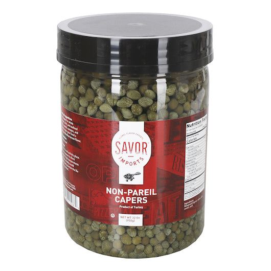 Savor Imports Non Pareils Capers Jar-32 oz.-6/Case