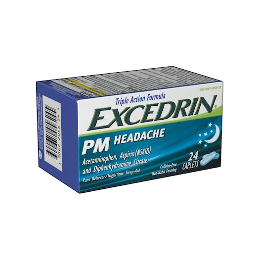 Nelson Cu Mixed Excedrin Bottle-24 Each-3/Box-8/Case